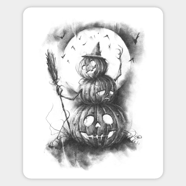 The Gourds of Three Sticker by cwehrle